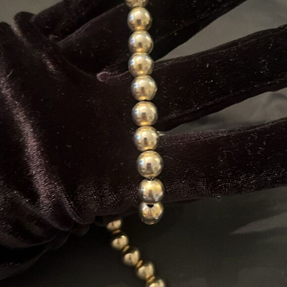 Park Lane vintage gold tone beaded necklace looks expensive EVC - Picture 6 of 6